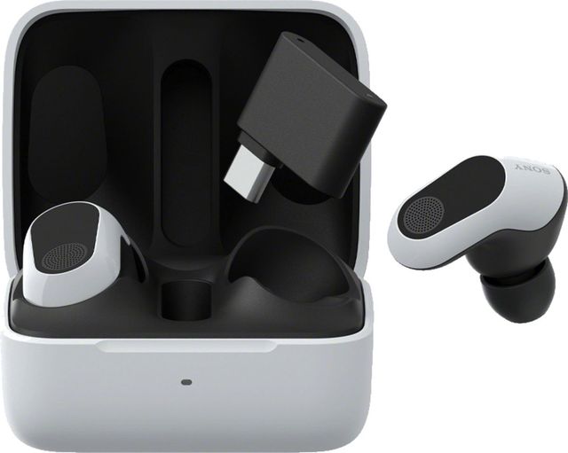Sony® INZONE White Wireless Noise Cancelling Earbud Headphones-2