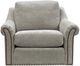 Smith Brothers 9000 Cream Swivel Chair-1