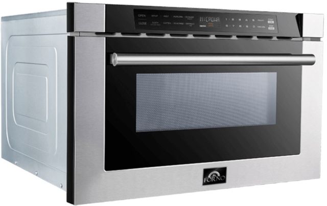 FORNO® 1.2 Cu. Ft. Stainless Steel Microwave Drawer-2
