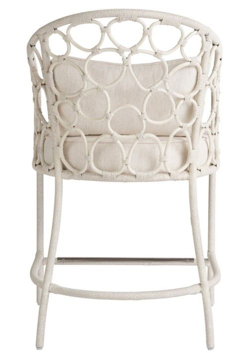 Universal Explore Home™ Weekender Coastal Living Home Pebble Sea Salt Counter Stool-3