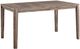Bassett® Furniture Origins Dandridge Fog 60" Rectangle Dining Table with 2 Leaves-1