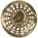 A & B Home Gold Ronnan Ceramic Vase-2