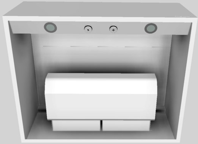 Vent-A-Hood® 30" White Wall Mounted Range Hood-3
