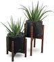 Le Present Century Black 27" Planter-1