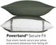 BEDGEAR® Flannel Performance® 4-Piece Forest Green Queen Sheet Set-4