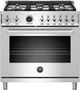 Bertazzoni Professional Series 36" Stainless Steel Pro Style Duel Fuel Range-0