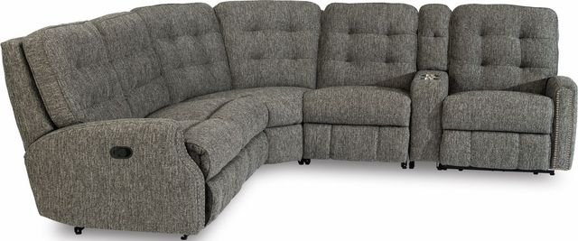 Flexsteel® Devon Onyx Reclining Sectional