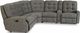Flexsteel® Devon Onyx Reclining Sectional-0