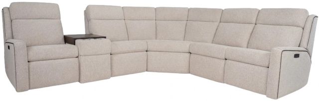 Smith Brothers Customizable M103 7-Piece Power Reclining Sectional-0