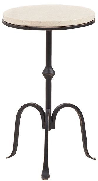 Olliix by Madison Park Black Gaberial Accent Table-1
