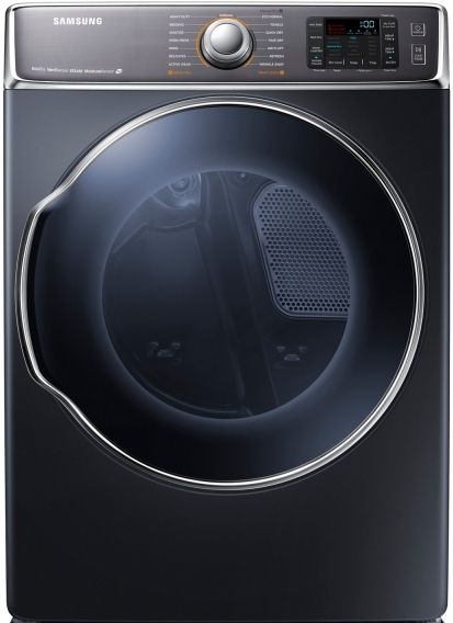 Samsung 9100 Series 9.5 Cu. Ft. Onyx Front Load Electric Dryer-0