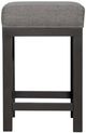 Liberty Furniture Tanners Creek 3-Piece Gray/Graystone Upholstered Console Stool Set-3
