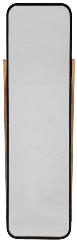 Signature Design by Ashley® Bronick Black/Brown Floor Mirror-2