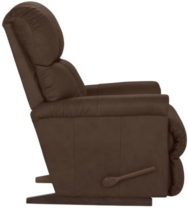 La-Z-Boy® Pinnacle Umber Leather Manual Wall Recliner-3