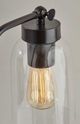 Adesso® Bristol Black/Brown Desk Lamp-1
