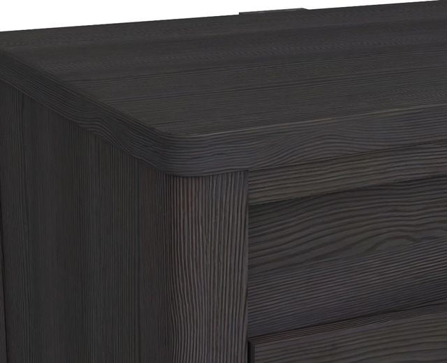 Elements International Tobias Black Nightstand-2