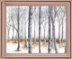 Classy Living Whispering Silver Woods Framed Wall Art-0