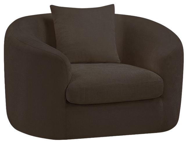 Meridian Furniture Penelope Brown Upholstered Accent Chair-0
