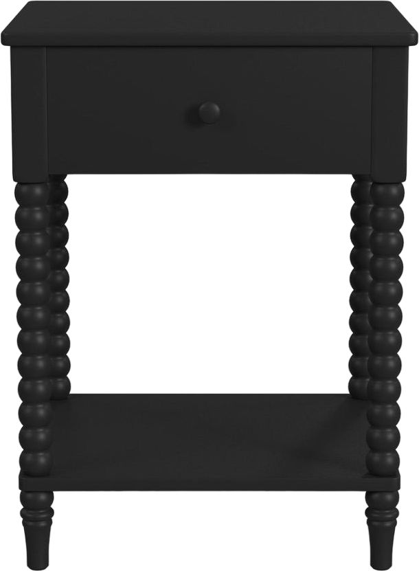 homestyles® Spindle Black Nightstand-3