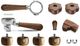 Lelit Zebra Wooden Set for Bianca Espresso Machine-0