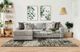 Furniture of America® Waltham 2-Piece Gray Left-Arm Facing Sofa Sectional and Chaise-1