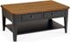 Peters-Revington™ Casual Choices™ Chestnut Cocktail Table with Black Base-0
