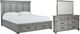 Signature Design by Ashley® Russelyn 3-Piece Gray California King Panel Storage Bed Set-0