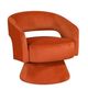 Orange Swivel Chair-0