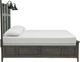 Magnussen Home® Westley Falls Graphite Complete King Lamp Panel Bed-2