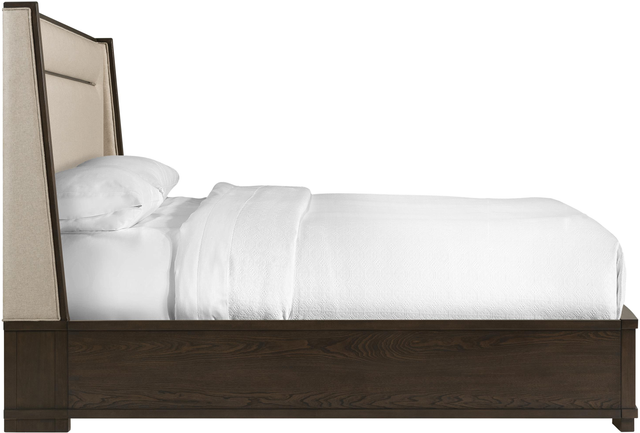 Riverside Furniture Monterey King Mink Upholstered Bed-2