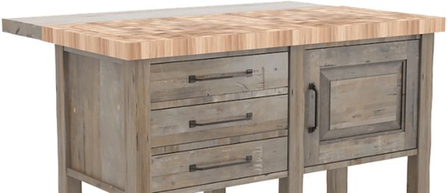 Canadel Champlain Shadow Washed Kitchen Island-1