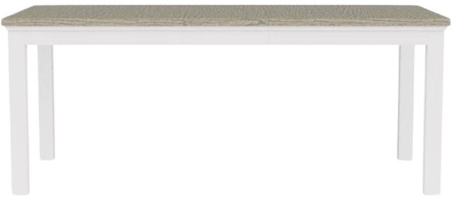 Riverside Furniture Cora Cloud/Fog Rectangular Leg Dining Table-2