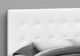 Monarch Specialties Inc. White Leather Look Queen Headboard-3