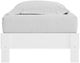 Signature Design by Ashley® Piperton White Youth Twin Platform Bed-4