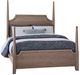 Vaughan-Bassett Tide & Timber Gray Oak Full Youth Pencil Poster Bed-0
