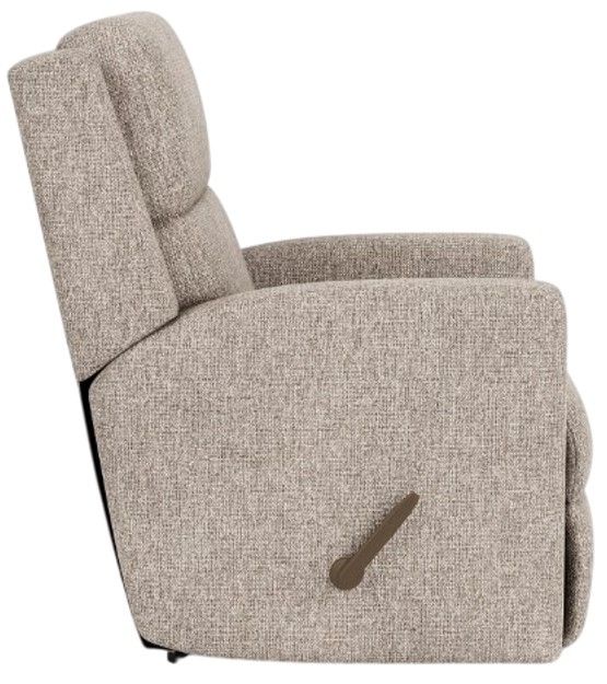 Flexsteel® Chip Silver Overcast Rocking Recliner-2