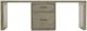 Hooker® Furniture Linville Falls Mink 84" Desk with Center Small File-1