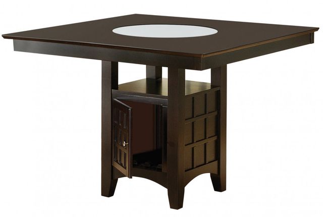Coaster® Gabriel 5-Piece Cappuccino Counter Height Dining Room Set-1