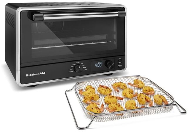 KitchenAid® Black Matte Countertop Oven-0