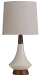 Stylecraft Brown/White Table Lamp-0