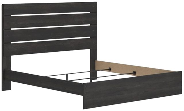 Signature Design by Ashley® Hollivern 3-Piece Dark Gray King Bedroom Set-4