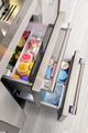 Thermador® Freedom® 24'' 4.3 Cu. Ft. Stainless Steel Combo Drawer Refrigerator/Freezer-1