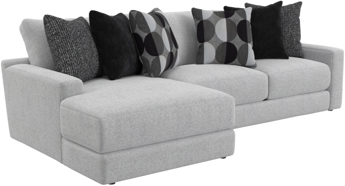 Jackson Furniture Arlo 2-Piece Arctic Left-Arm Facing Sofa