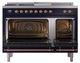 Ilve® Nostalgie II Noblesse 48'' Midnight Blue Pro Style Dual Fuel Range with Copper Trim-2