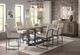 Intercon Eden Rustic Dune Counter Dining Table with Black Base-1
