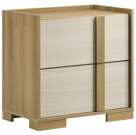 Coaster® Hyland 5-Piece Natural Queen Panel Bedroom Set-2