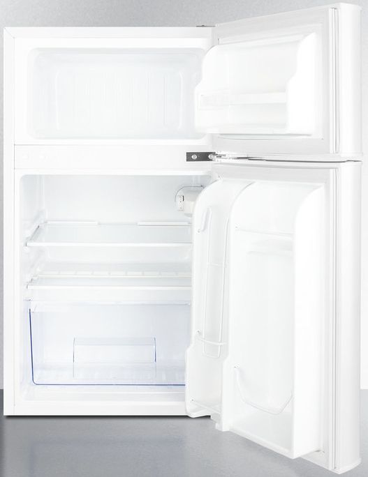 Summit® 19" 3.2 Cu. Ft. White Compact Top Freezer Refrigerator-2