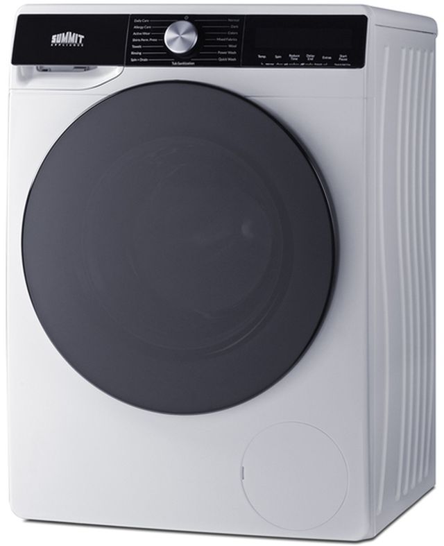 Summit® 2.3 Cu. Ft. White Front Load Washer -2
