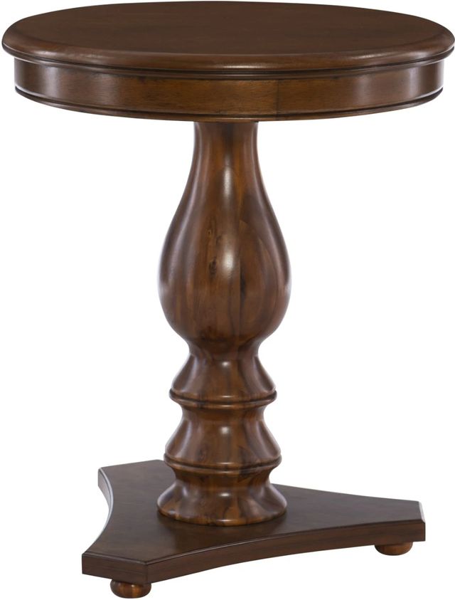 Powell® Stanton Hazelnut Accent Side Table-0