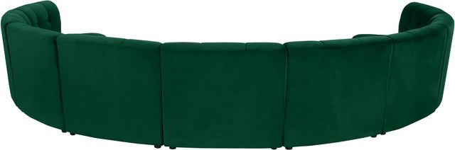 Meridian Furniture Limitless 9-Piece Green Velvet Modular Sectional-3